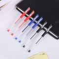 High Quality Gel-ink Simple Design Cheap Rate Transparent Gel Roller Pen Office Pen